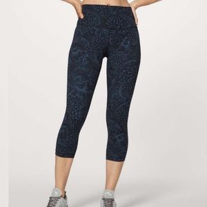 LULULEMON Wunder Under High Rise Crop Leggings